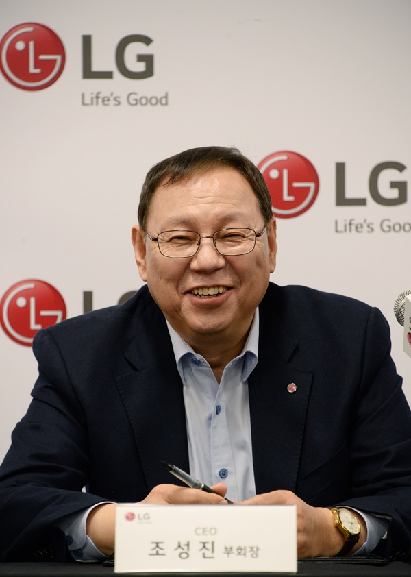 ▲ 조성진 LG전자 부회장. ⓒLG전자