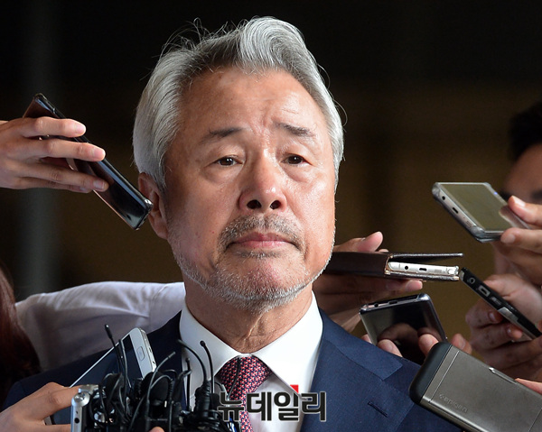 ▲ 정우현 전 MP그룹 회장. ⓒ뉴데일리