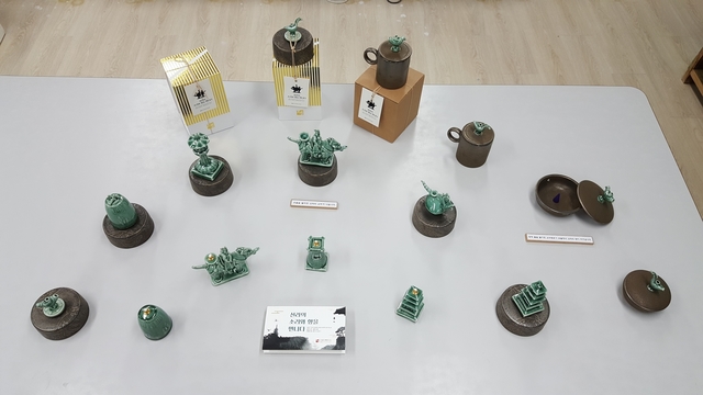 ▲ 영예의 금상을 차지한 영천시 송영철(오을도예연구소)씨의 ‘신라의 소리’ 작품.ⓒ경북도