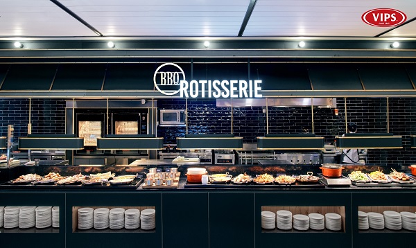 ▲ BBQ로티세리를 도입해 리뉴얼 오픈한 빕스 중동소풍점ⓒCJ푸드빌