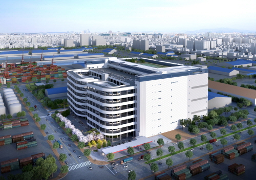▲ 인천 남항 항동 복합물류센터 조감도. ⓒ 삼호