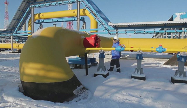 ▲ 동시베리아에서 중국 동북 3성까지 이어지는 천연가스 파이프라인 '시베리아의 힘' 일부 구간. ⓒ연합뉴스. 무단전재 및 재배포 금지.