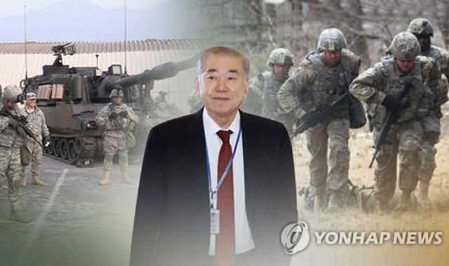 ▲ 문정인 대통령 통일외교안보 특별보좌관. 그가 주한미군 철수를 언급한 것은 한두 번이 아니다. ⓒ연합뉴스. 무단전재 및 재배포 금지.