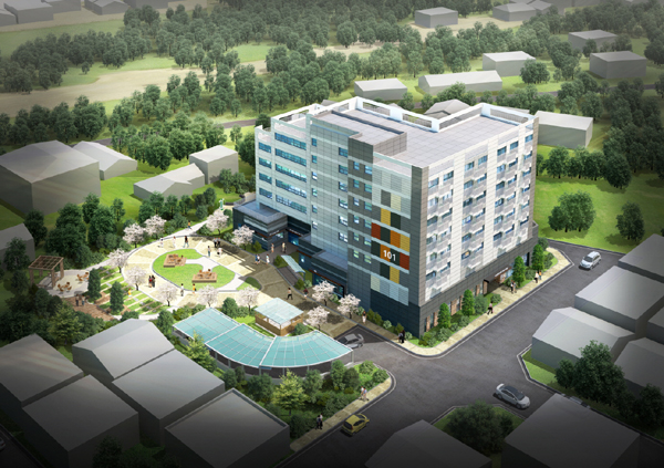 ▲ 세종신흥 공공실버주택 조감도.ⓒ세종시설관리공단