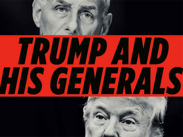 ▲ 피터 버건이 새로 내놓은 책 '트럼프와 그의 장군들: 혼돈의 비용' 표지. ⓒ아마존 전자도서 캡쳐.
