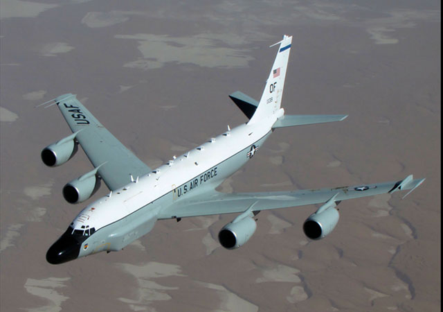 ▲ RC-135W는 최신 정찰기는 아니지만 미군의 중요한 전략 자산이다. ⓒ美공군 팩트파일 공개사진.