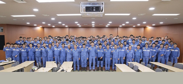 ▲ 포스코 포항제철소(소장 오형수)가 12일 기계정비 협력사를 대상으로 ‘기능경진대회’를 열었했다.ⓒ포항제철소