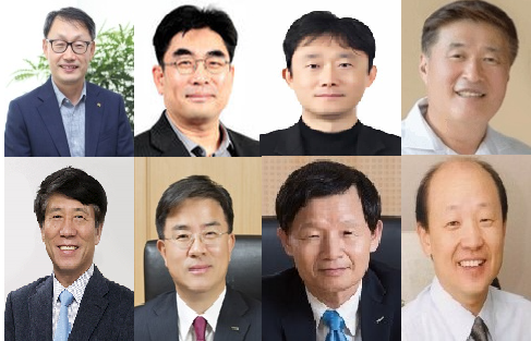 ▲ 왼쪽위부터 시계방향으로 구현모, 이동면, 박윤영, 임헌문, 노준형, 최두환, 표현명, 김태호 후보자 ⓒ각사