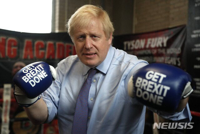 ▲ 보리스 존슨 영국 총리는 이번 총선 승리로 기사회생 했다. ⓒ뉴시스. 무단전재 및 재배포 금지.
