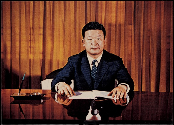 ▲ 1970년 1월 취임 당시 구자경 명예회장ⓒLG