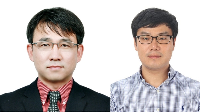 ▲ 계명대 동산병원 대장암팀의 ‘폐쇄성 결장암에 있어서 스텐트 삽입술 후 복강경수술과 개복술의 종양학적 결과: 다기관 후향적 연구(책임저자 백성규(왼쪽), 제 1저자 배성욱)’가 미국내시경복강외과학회지 12월호에 게재됐다.ⓒ동산병원