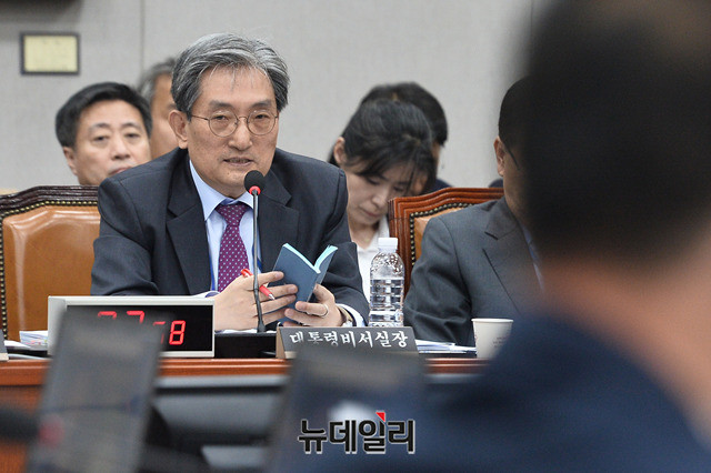 ▲ 노영민 대통령 비서실장. ⓒ박성원 기자