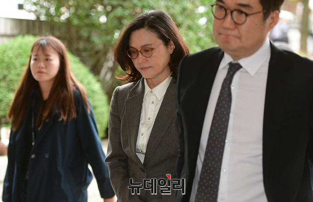 ▲ 조국 전 법무부 장관의 부인 정경심씨. ⓒ뉴데일리 DB