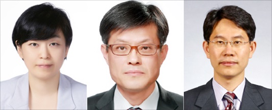 ▲ (좌측부터)채현주 코스닥시장본부 본부장보, 김기경 경영지원본부 본부장보, 송영훈 코스닥시장본부 본부장보ⓒ한국거래소