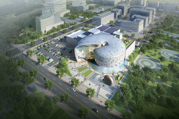 ▲ 미래해양과학관 조감도.ⓒ충북도