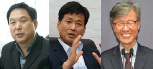 ▲ 사진 왼쪽부터 강성규 세종시설공단 이사장 내정자, 신동학 세종시체육회 사무처장, 김성수 세종시 문화체육국장.ⓒ세종시