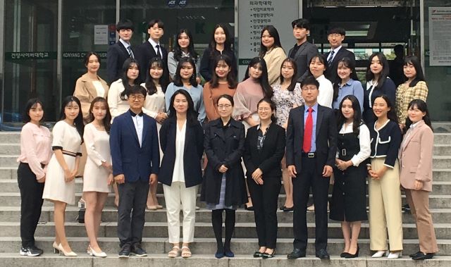 ▲ 국가시험에 합격한 작업치료학과 재학생들.ⓒ건양대