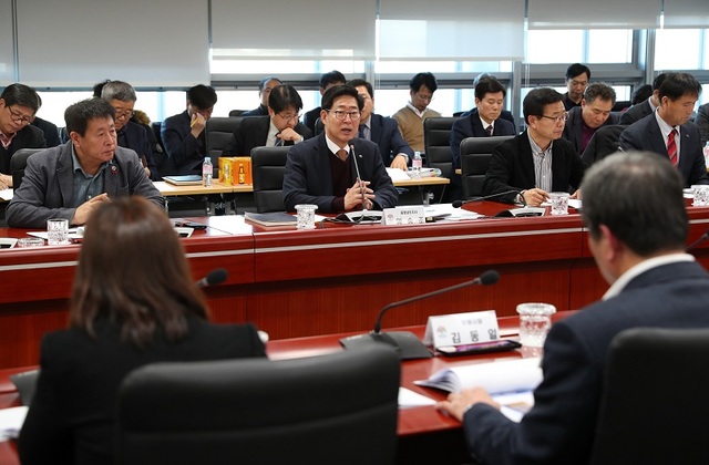 ▲ 양승조 충남도지사가 용역최종보고회에 참석, 인사말을 하고 있다.ⓒ충남도