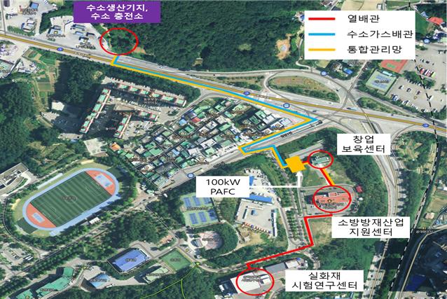 ▲ 수소 R&D특화도시로 선정된 삼척시 계획도.ⓒ국토교통부
