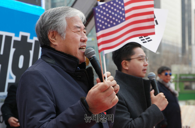 ▲ 경찰이 지난 26일 전광훈 한국기독교총연합회(한기총) 목사 등에게 구속영장을 신청했다. ⓒ이기륭 기자