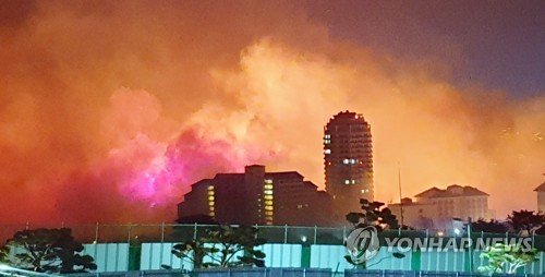 ▲ 고성산불 피해주민에 대한 한전의 피해보상 합의가 이뤄졌다 ⓒ연합뉴스 제공