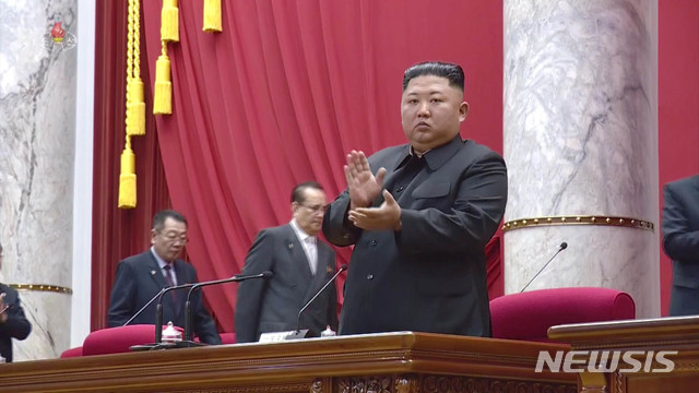 ▲ 1일 북한 관영 '조선중앙통신' 보도에 의하면, 김정은 국무위원장은 미국을 향해 