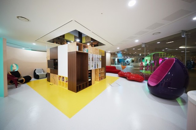▲ 예술의전당 비타민스테이션에 위치한 1101 어린이라운지.ⓒ예술의전당