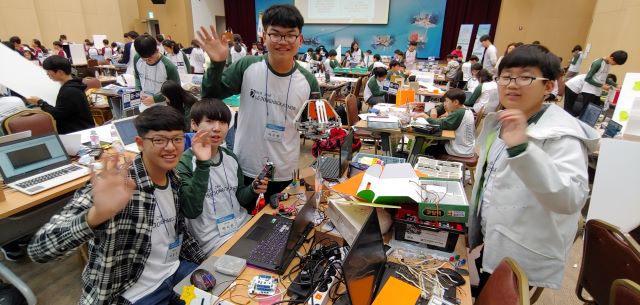 ▲ 해커톤 대회 모습.ⓒ세종시교육청