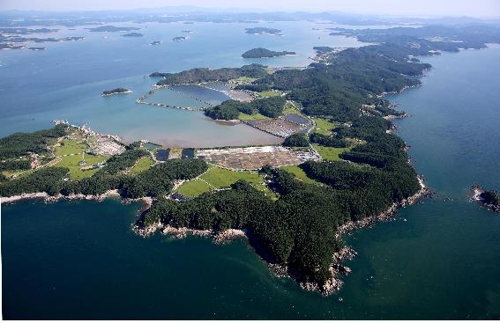 ▲ 태안 가로림만 전경.ⓒ해양수산부