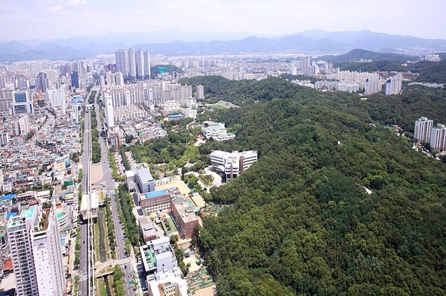 ▲ 대구시가 오는 7월 공원일몰제 시행을 앞두고 범어공원 토지 2만8419㎡를 우선 매매 계약 완료했다.ⓒ대구시