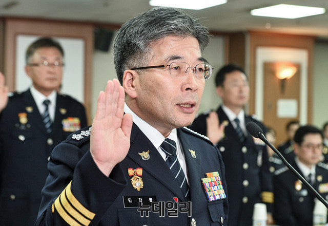 ▲ 민갑룡 경찰청장. ⓒ박성원 기자