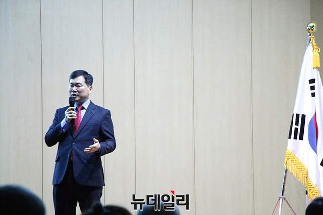 ▲ 김승수 전 대구시 행정부시장이 10일 오후 엑스코에서 출판기념회를 가졌다.ⓒ뉴데일리