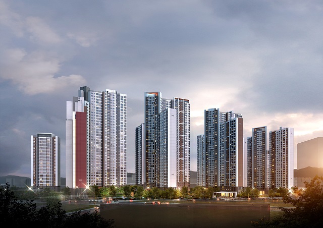 ▲ 올해 분양 예정인 '광명 푸르지오 센트베르' 투시도.ⓒ대우건설