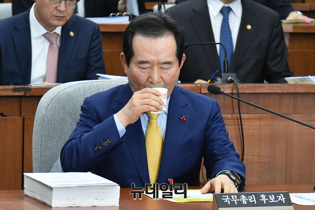 ▲ 정세균 국무총리 후보자가 지난 10일 정동영 민주평화당 대표에게 전화를 걸어 총리 임명동의안에 찬성해줄 것을 요청했다. ⓒ이종현 기자