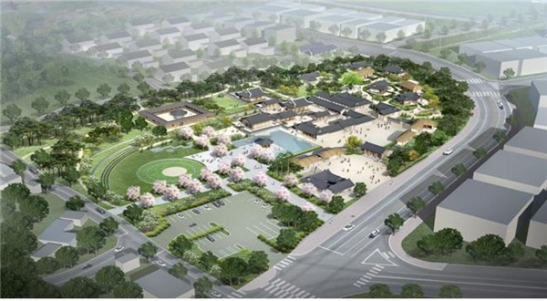 ▲ 초정행궁 조감도.ⓒ청주시