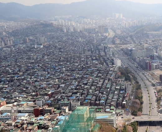 ▲ 경기도 성남시 일대. ⓒ 성남시