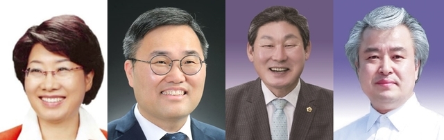 ▲ 4.15 총선출마를 위한 법정사퇴시한인 16일이 다가오면서 현직 공직자와 도의원 등 일부 출마예상자들이 장고에 들어가면서 고민이 깊어지고 있다.ⓒ각 출마예상자측