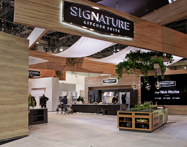 ▲ LG전자 KBIS 2020 전시부스 전경 ⓒLG전자