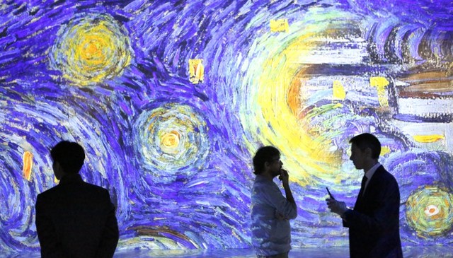 ▲ '빛의 벙커 : 반 고흐' 展.ⓒGianfranco Iannuzzi