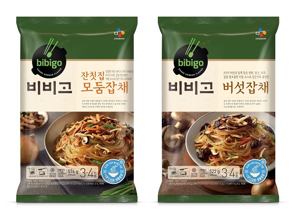 ▲ CJ제일제당 비비고 잡채 2종ⓒCJ제일제당