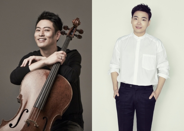 ▲ 첼리스트 송영훈과 피아니스트 한지호.ⓒ롯데문화재단