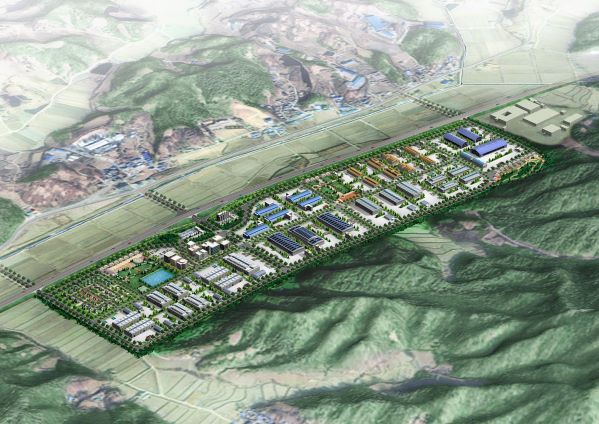 ▲ 동부바이오 일반산업단지 조감도.ⓒ천안시