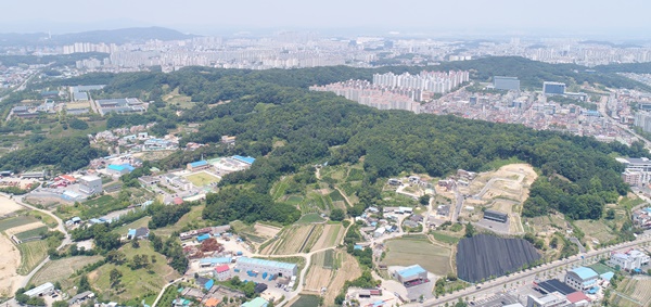 ▲ 청주 구룡근린공원 전경.ⓒ청주시