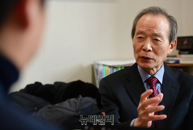 ▲ 장기표 대표는 문재인 정권이 '막가파 정권'이라며 전횡을 막아야 한다고 주장했다. ⓒ정상윤 기자