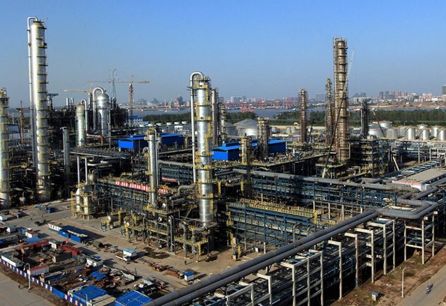 ▲ 중한석화 우한 에틸렌공장. @SK이노베이션