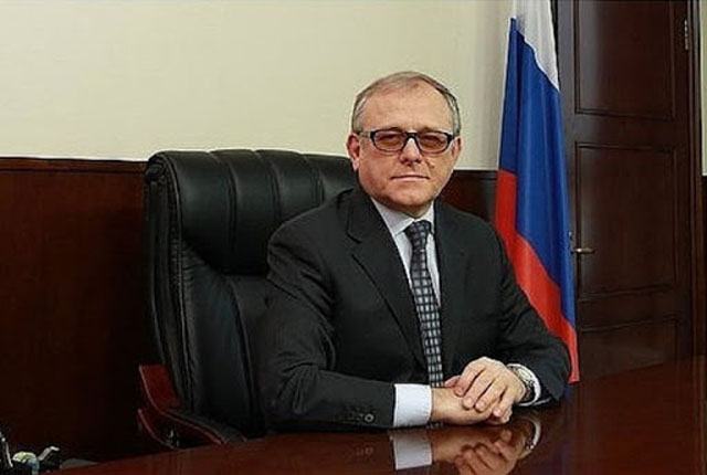 ▲ 알렉산드르 마체고라 북한주재 러시아 대사. ⓒ뉴시스. 무단전재 및 재배포 금지.