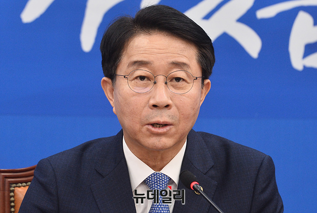 ▲ 조정식 더불어민주당 정책위의장. ⓒ박성원 기자