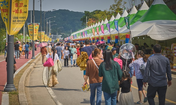 ▲ 사진은 지난해 열린 청원생명축제 현장.ⓒ청주시