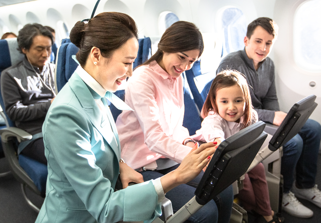 ▲ 대한항공이 기내 콘텐츠 서비스를 대폭 확대한다. ⓒ 대한항공