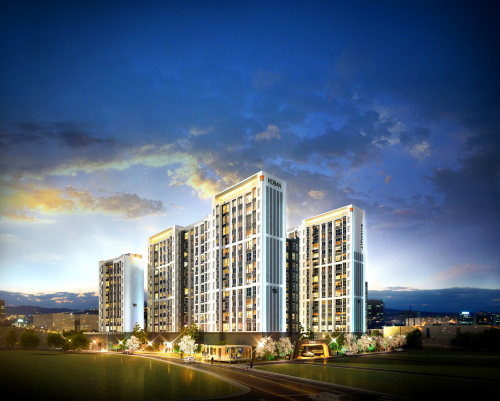 ▲ 서울 장위 15-1구역 가로주택정비사업 조감도. ⓒ 호반건설